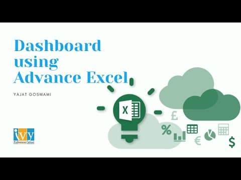 Dashboard using Advanced Excel | Excel Project